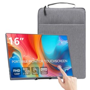 16 Inch Portable Touchscreen Monitor