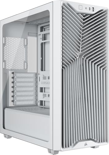 CORSAIR 3200D RS Mid-Tower PC Case – 3x RS120 PWM Fans Included