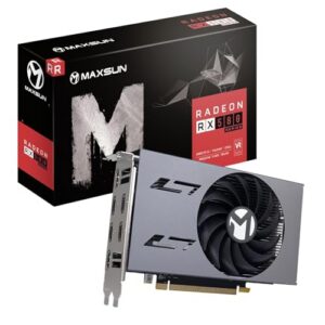maxsun AMD Radeon RX 580 8GB 2048SP GDDR5 Computer Video Graphics Card GPU for PC Gaming