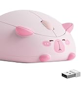 Akko Cat Theme Wireless Gaming Mouse, 2.4G GHz with a USB A Receiver(no bluetooth), Cute Optical ...