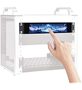 GeeekPi 7.84 inch 1280 x 400 Capacitive Touchscreen LCD Display 2U Rack Mount Monitor for DeskPi ...