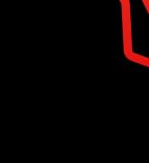 Abstract image with red curved neon lines against black background.