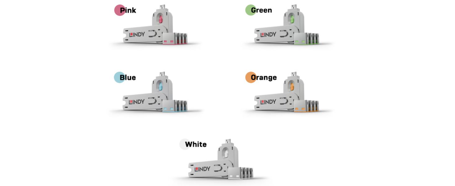 Collection of five identical white architectural building icons or logos arranged in different colors - pink, green, blue, orange, and plain white.