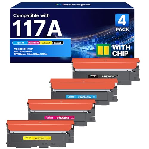 117A Toner Cartridges Compatible for HP 117A Toner for HP Laser MFP 178nw 179fnw 150nw 150a 178nwg 179fwg Printer