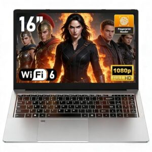 NAIKLULU 16 inch Gaming laptop R7 5825U (up to 4.5 GHz) Processor