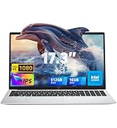Tivique 2026 15.6 Inch FHD Laptop 12th Gen N95 Quad-Core (Processor Up to 3.4GHz) - 16GB DDR4 RAM...