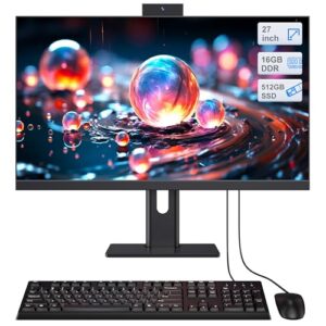 27” All-in-One Computer 4 Cores Full HD Display