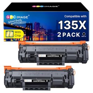 135X W1350X Toner Cartridge with Chip Compatible for HP 135X W1350X 135A W1350A Toner Cartridge for HP Laserjet M207dw M209 M209d M209dw M234 M234d M234dw M234sdw M234sdn M235sdw
