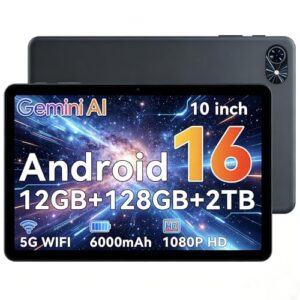 10 Inch Android 16 Tablet with GEMINI AI 2.0