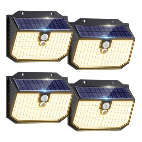 ipify 4 Pack Solar Security Lights