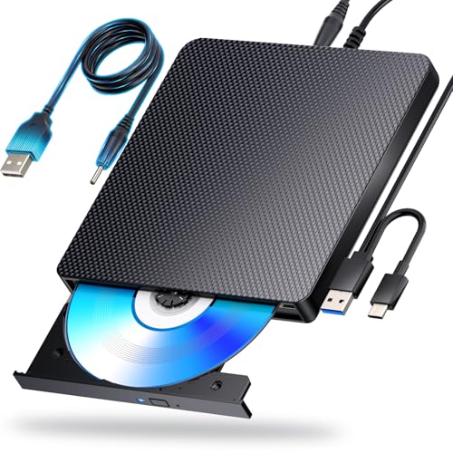 External Blu ray Drives Player Read/Write Compatible Bluray Burner USB 3.0 / Type-C BD DVD CD Burner Blu ray Player for pc