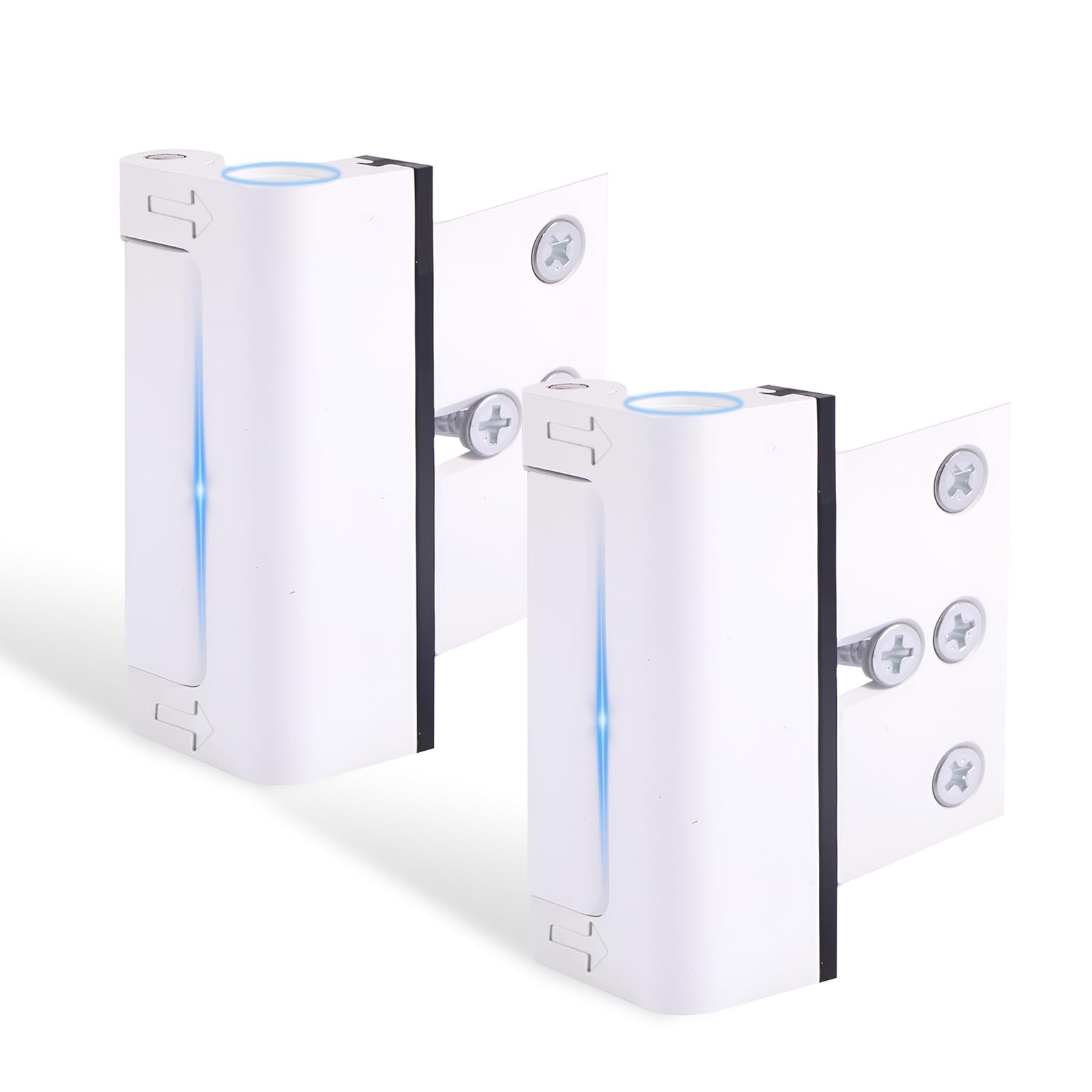 2-Pack Heavy-Duty Door Security Lock – Childproof Reinforcement Latch