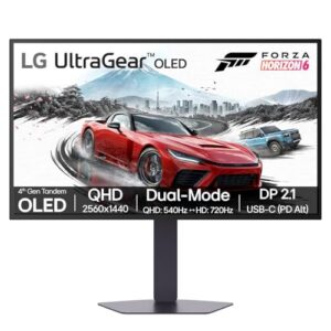 LG UltraGear OLED GX7 Gaming Monitor 27GX790B – QHD 1440p