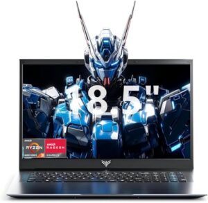 18.5 Inch FHD Laptop with Ryzen 4300U Quad-Core Processor up to 3.7GHz