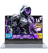 FUNYET 16 Inch Gaming Laptop, MX350 discrete graphics card, N95 Processor Notebook (up to 3.4Ghz)...