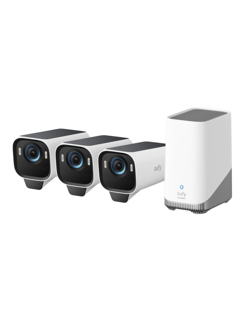 eufy Security Camera eufyCam S3 Pro 3-Cam Kit
