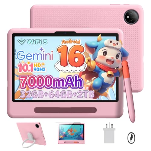 P10 Kid Kids Tablet with Silicone Case & Stylus Pen