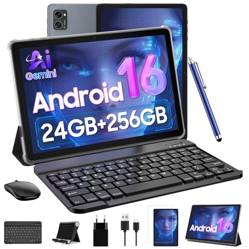 Android Tablets 10 Inch Tablet - Gemini AI Android 16 Tablets