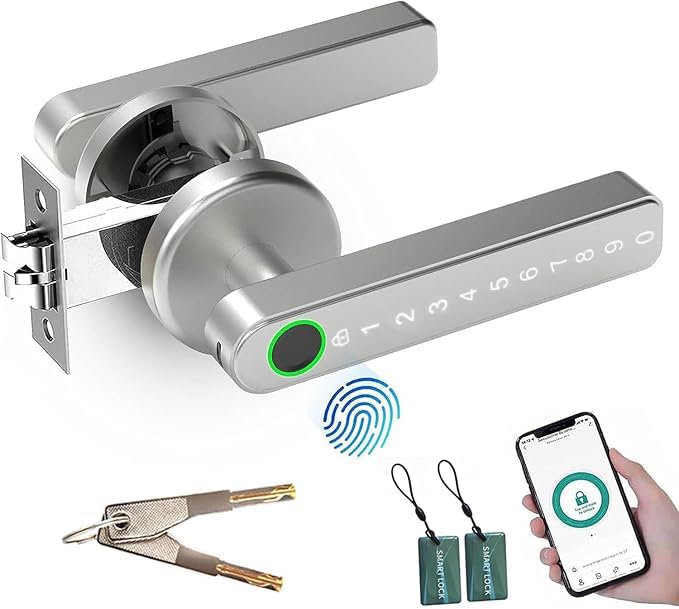 Smart Door Lock - 5 in 1 Fingerprint Door Lock