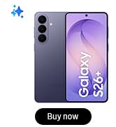 Text reads 'Image 4' and 'Buy now'. Smartphone display showing gradient background with triple camera setup on left side.