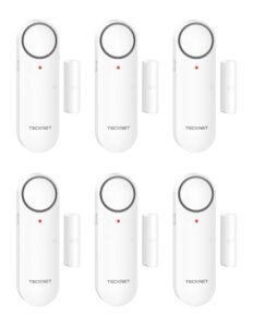 TECKNET Door Alarms When Opened
