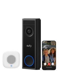 eufy Video Doorbell Camera Wireless C30 with Chime 2