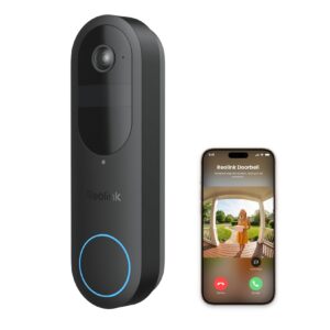 Reolink Video Doorbell (2nd Gen) | 2K 4MP Wireless Doorbell Camera with Head-to-Toe View