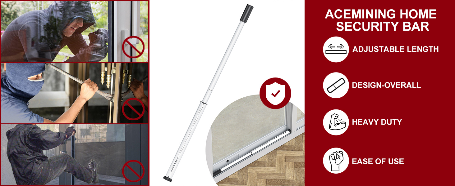 Sliding Door Security Bar