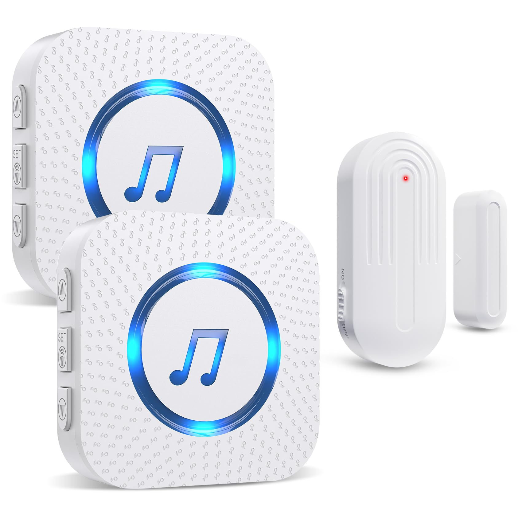 SANJIE Wireless Door Open Alarm Sensor Chime for Home Security Business Shop Office When Entering