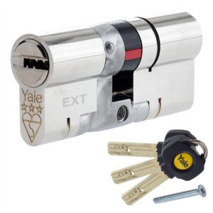 Yale P-YS3-4040N Anti-Snap 3 Star Euro Double Cylinder