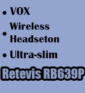 Text reads 'RETEVIS' on both units. Two blue walkie-talkies with black base, extendable antennas, and control buttons for two-way radio communication.