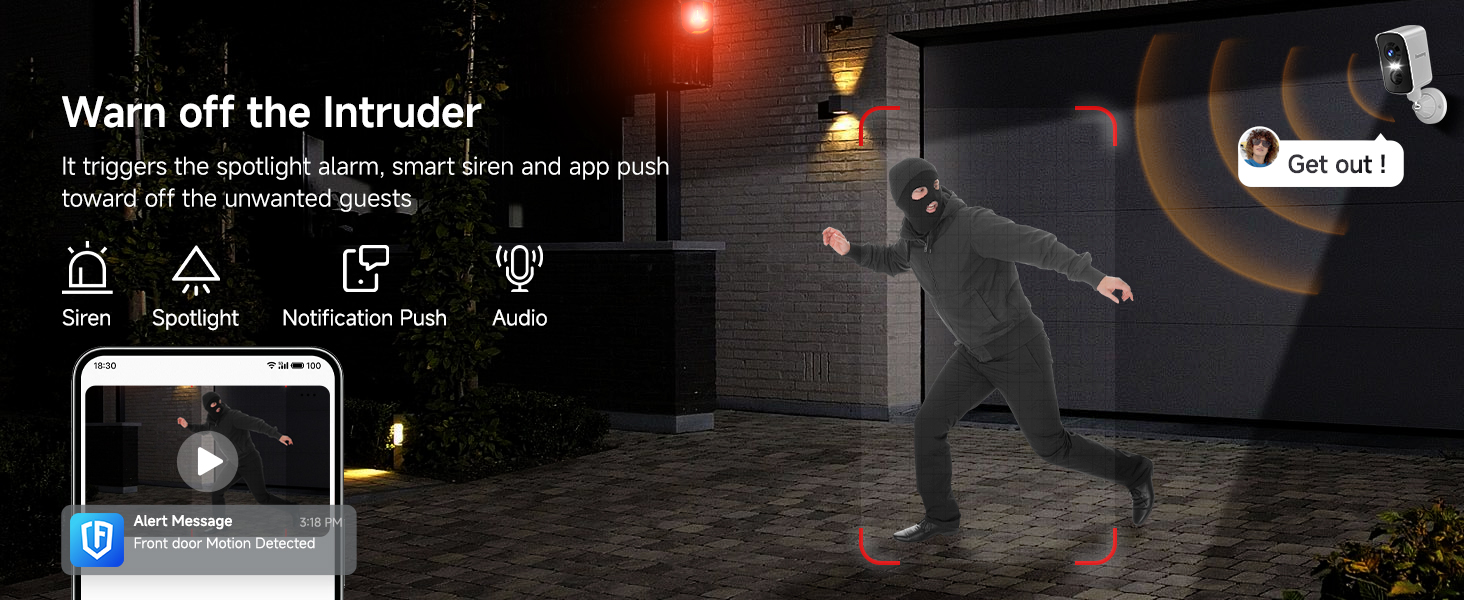 Security Camera Outdoor WIFI