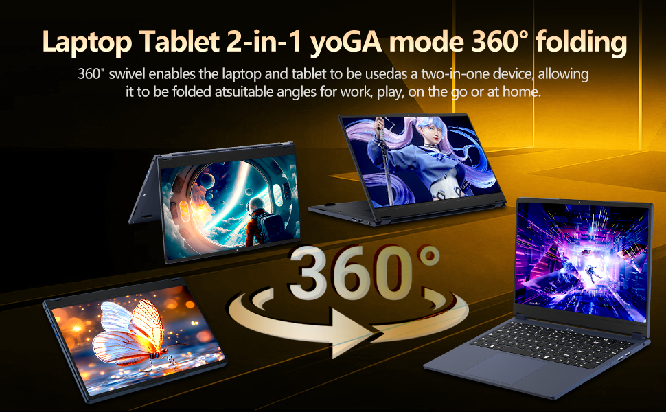 Text reads 'Storage Large capacity', '8GB', '256GB', and 'Lower energy consumption and higher speed'. Multiple computer interface screenshots displayed across connected screens or displays.