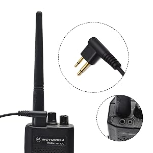 Compatible for Motorola 2pin Radio 