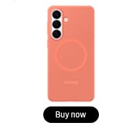 Text reads 'Buy now'. Slate gray smartphone mockup shown from rear view, featuring dual camera system and minimal design.