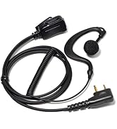HYSHIKRA Walkie Talkie Headphones, Headset Compatible with Midland G6 G7 / PRO G9 / PRO G12 GXT250...
