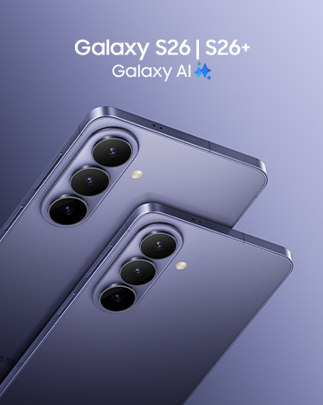 Product advertisement showing smartphone interface with camera features. 'Buy now' button visible in dark mode interface design.