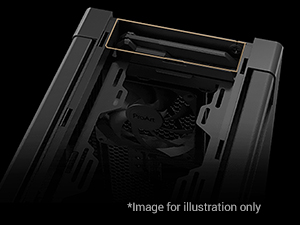 Text reads '*images for illustration only'. Night vision or infrared camera footage showing dark gates or fencing with illuminated outlines.