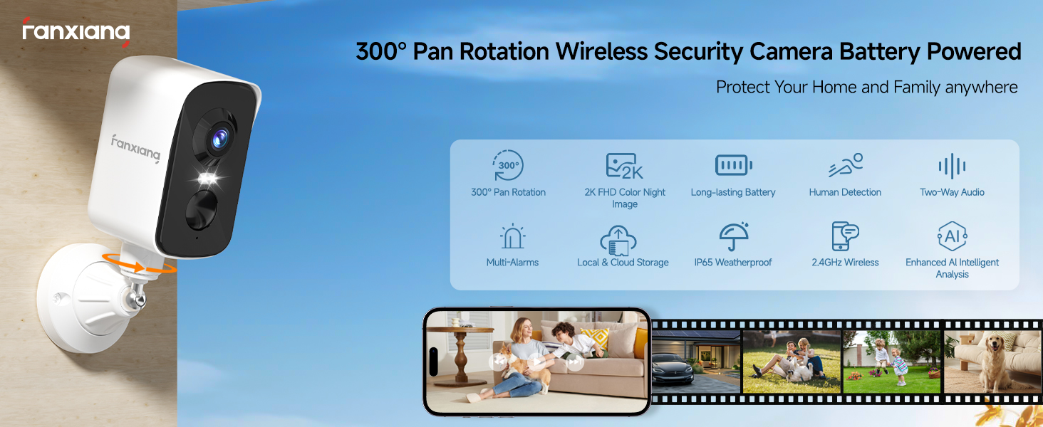 Security Camera Outdoor WIFI