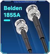 Superbat SDI Video Cable BNC Cable 15m 3G/6G/12G (Belden 1694A, 75 Ohm) Male to Male for Telec...