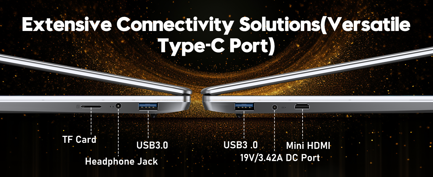 Text reads 'Extreme clarity, Unmatched comfort' and '1000' appears multiple times. Sepia-toned promotional image showing technology display setup.