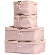 ANTLER - Compression Packing Cubes, Set of 4 Essential Packing Cubes for Suitcases and Backpacks ...