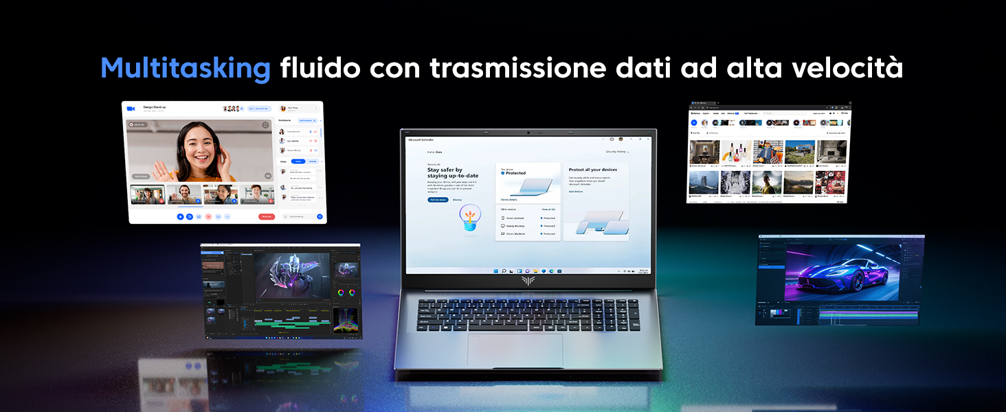 Text reads 'Minimalism'. Series of website or interface screenshots showing minimalist design layouts with blue accent colors.