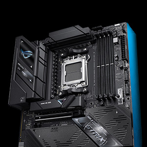 Multiple dark product photography shots of what appears to be electronic or computer hardware components against black backgrounds.