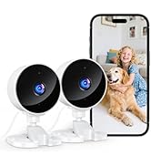 YOTON Indoor Security Camera, Baby Monitor w/Camera Audio, Pet Camera, Dog Cam, Nanny Cam, Night ...
