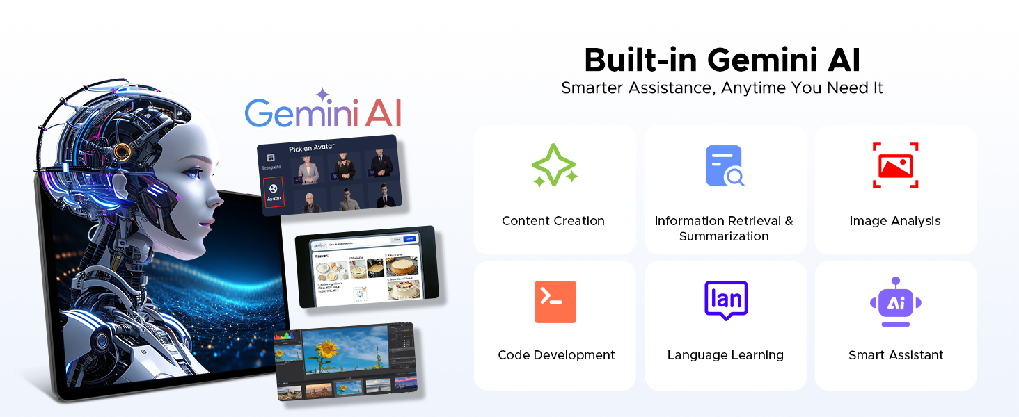 Text reads 'Built-in Gemini AI', 'All-in-One Cinema Bundle'. Product showcase with multiple electronic devices and icons. Price shown as '€3,199 / €4,566' with 'Sparen €1357' and 'MEHR ERFAHREN' button.