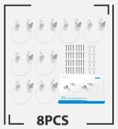 eSynic Door Security Bar, Professional New Version 3-Stage Adjustable Security Bar Door Brace Ant...