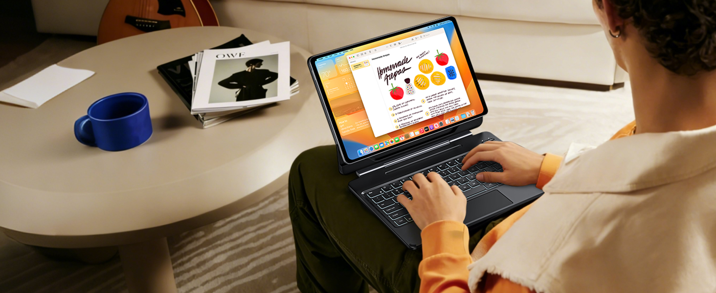 Various shots of hands using keyboards and touchpads, demonstrating typing and computer interaction scenarios in educational or office settings.