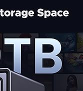 Text reads 'Up to 80TB S'. Large white text display against dark background showing technical specifications.