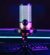 CHERRY XTRFY Ngale Boom Microphone Arm, High-Quality, Aluminium Construction, Minimum Space Requi...